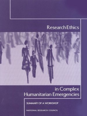 cover image of Research Ethics in Complex Humanitarian Emergencies